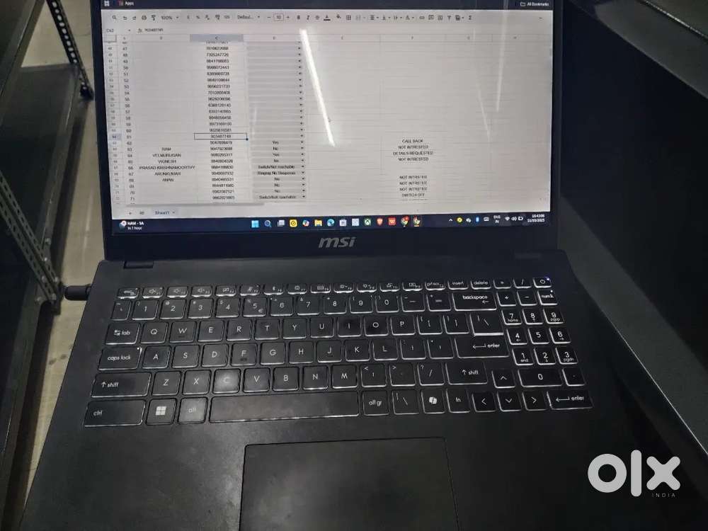 4 months only used MSI modern 15 ryzen 5 hexacore 7350u