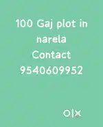 Plot available in Narela