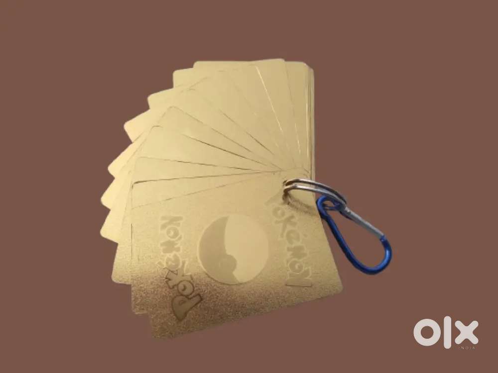 Pokémon gold rere card Keychain
