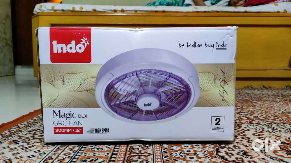 Indo Magic DLX Rotary Grill Fan  Brand New  2 Year Warranty