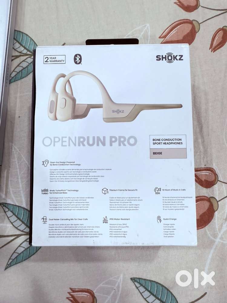 OpenRun Pro Premium Bone conduction Earphone by SHOKZ