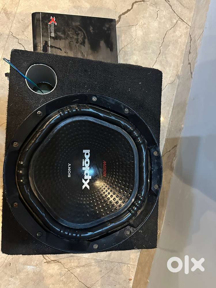 Car Amplifier And Bass