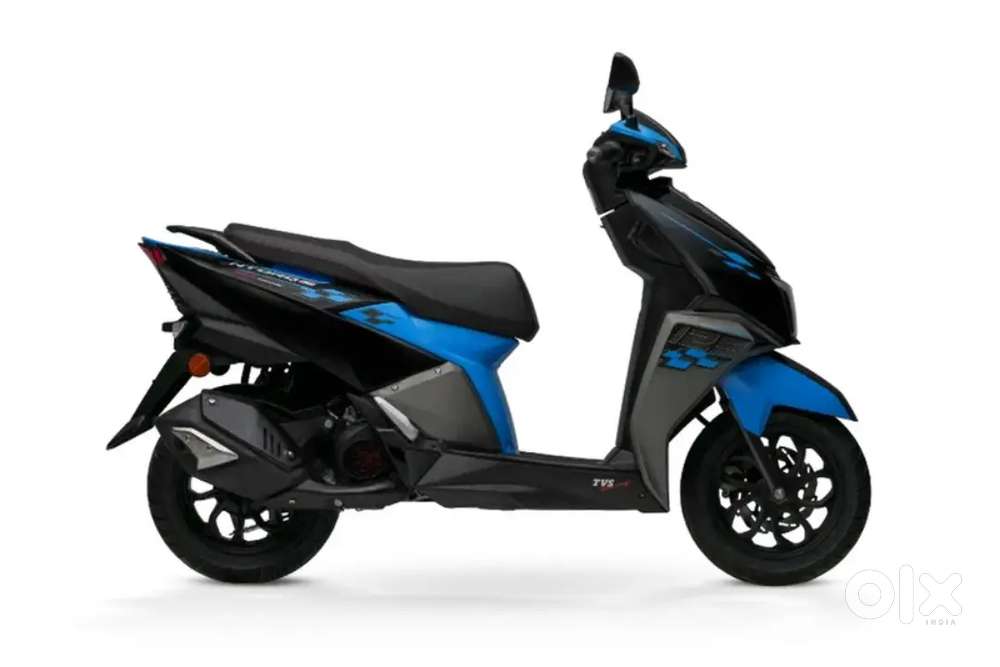 Ntorq race edition 125( black+ blue)