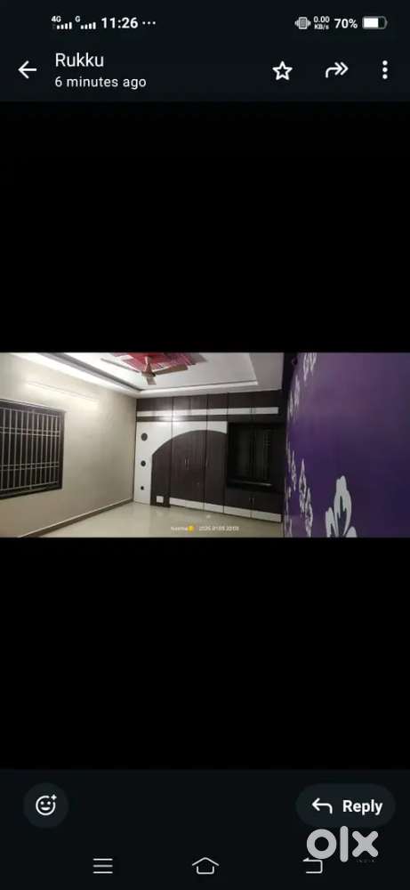 3 BHK HOUSE FOR RENT NEAR HP GAS GODOWN BALAJI NAGAR