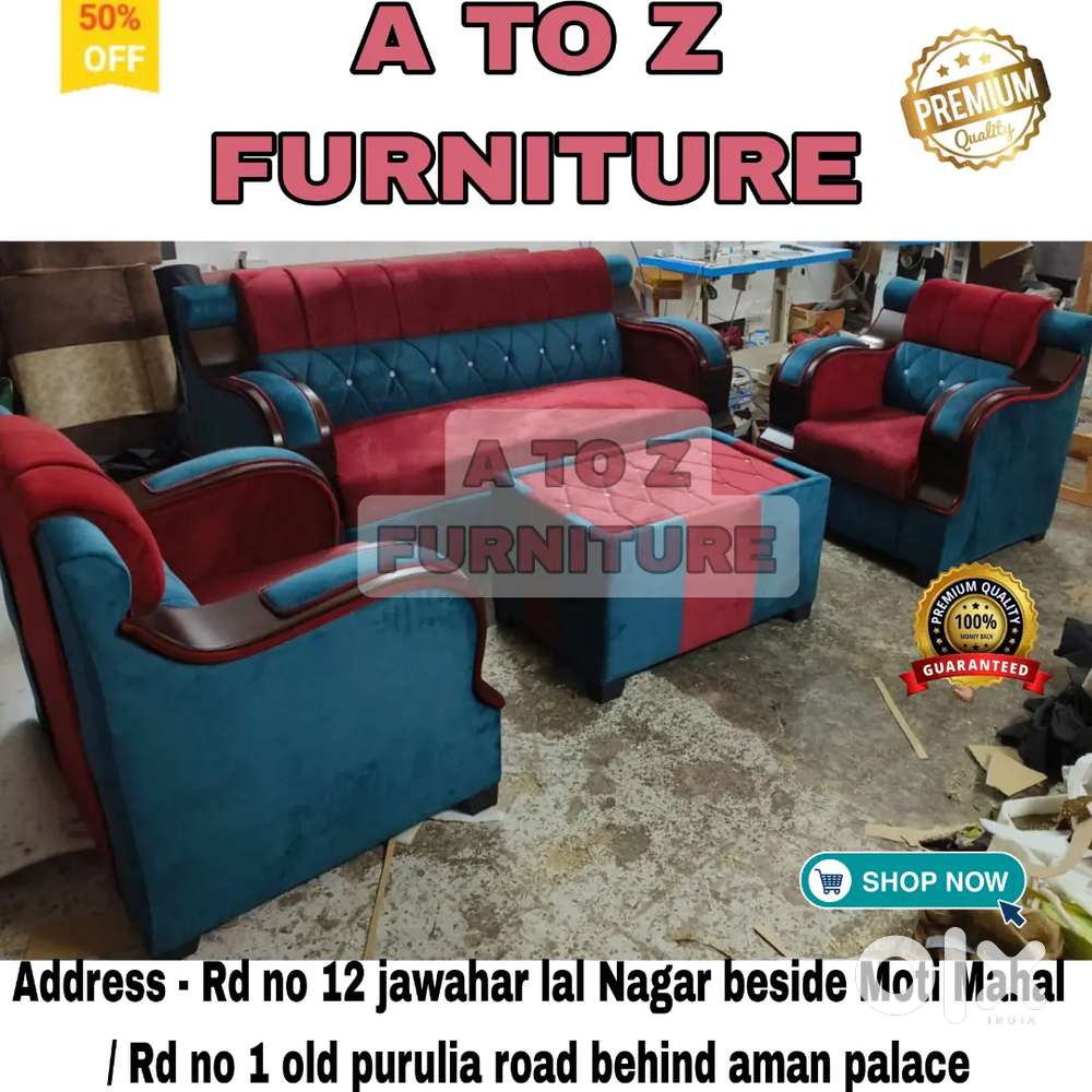 A TO Z FURNITURE WHOLESALE SHOWROOM MODERN TYPE SOFA EMI AVAILABLE