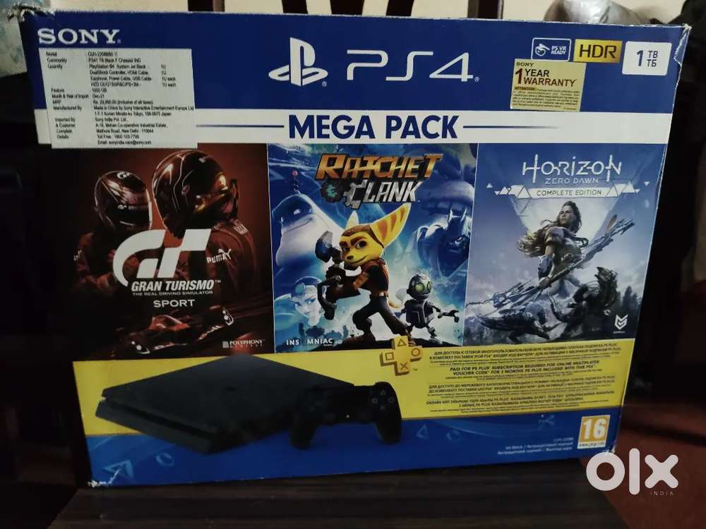 Playstation 4 1TB Brand New Condition With Box