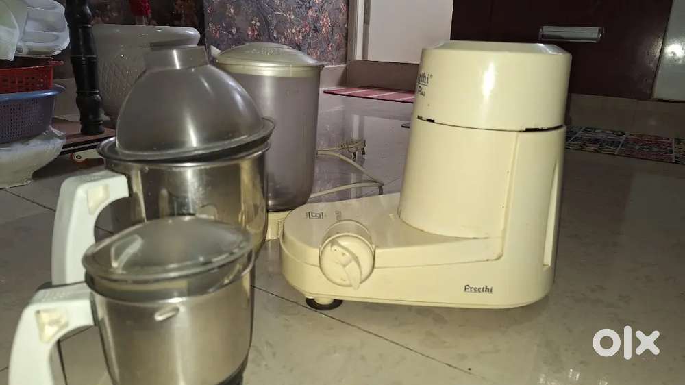 Preethi Eco Plus Mixer Grinder 750 watts 3 Jars