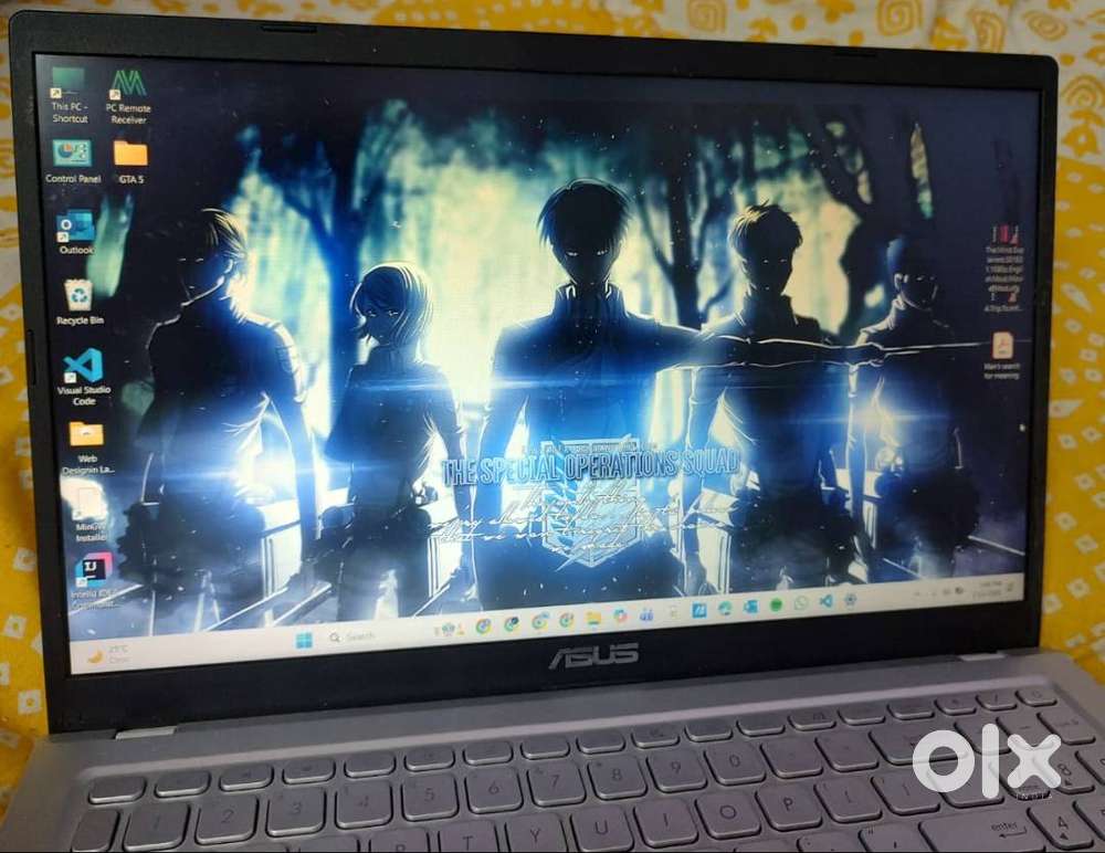 Asus Vivobook Laptop (i7 10th gen) (24 GB RAM) (512 GB SSD)