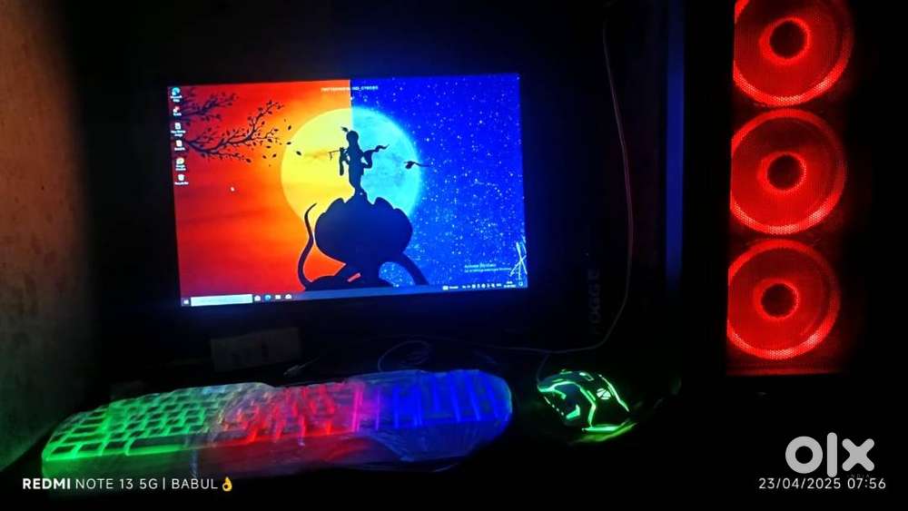 Gaming pc all are new no lag no jitre