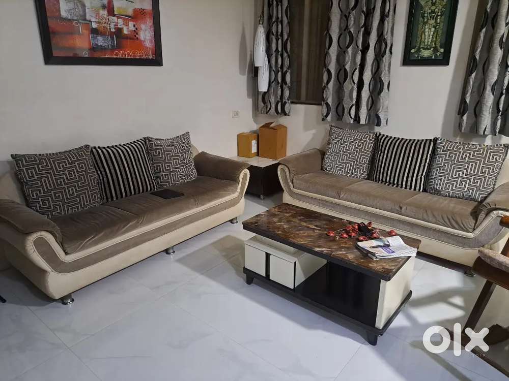 Three seaters sofas --2 nos