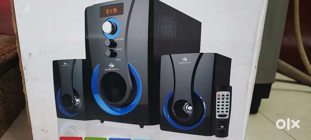 Zebronics 2.1 multimedia computer speakers