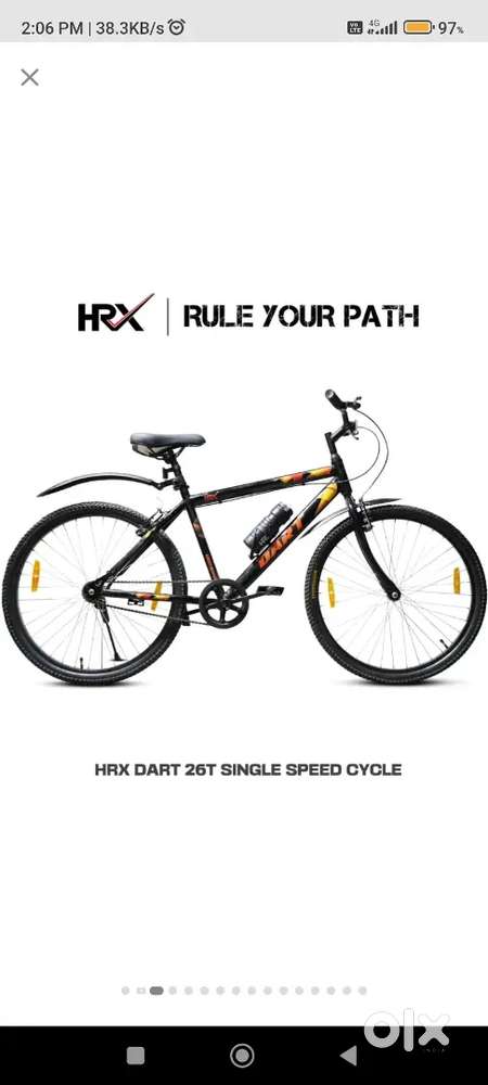 HRX new cycle I want to sell it has new in condition