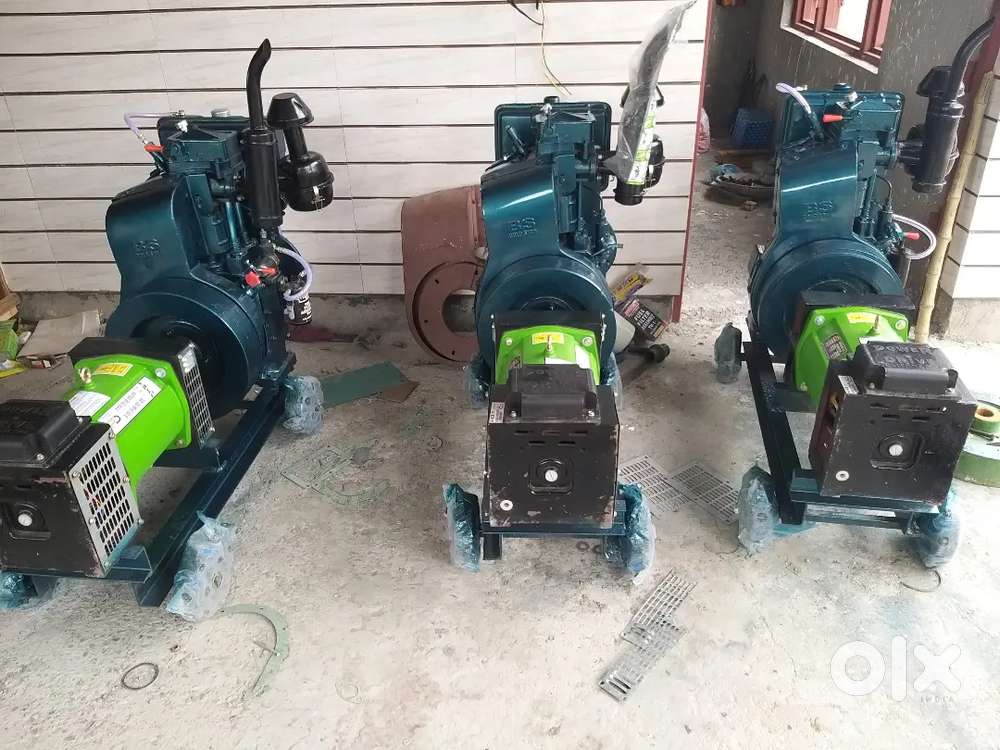 Generator for home, office, factory - silent and manual available