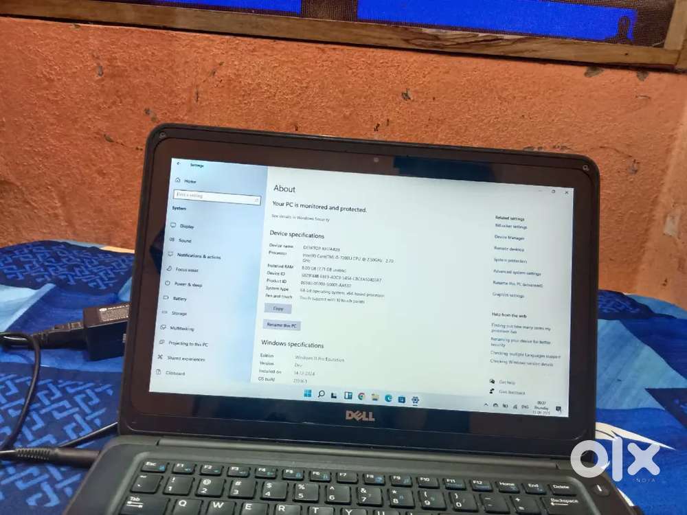 Dell leptop screen touch
