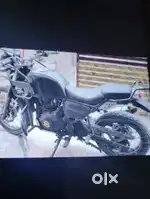 Looks like new himalyan royal infield bike