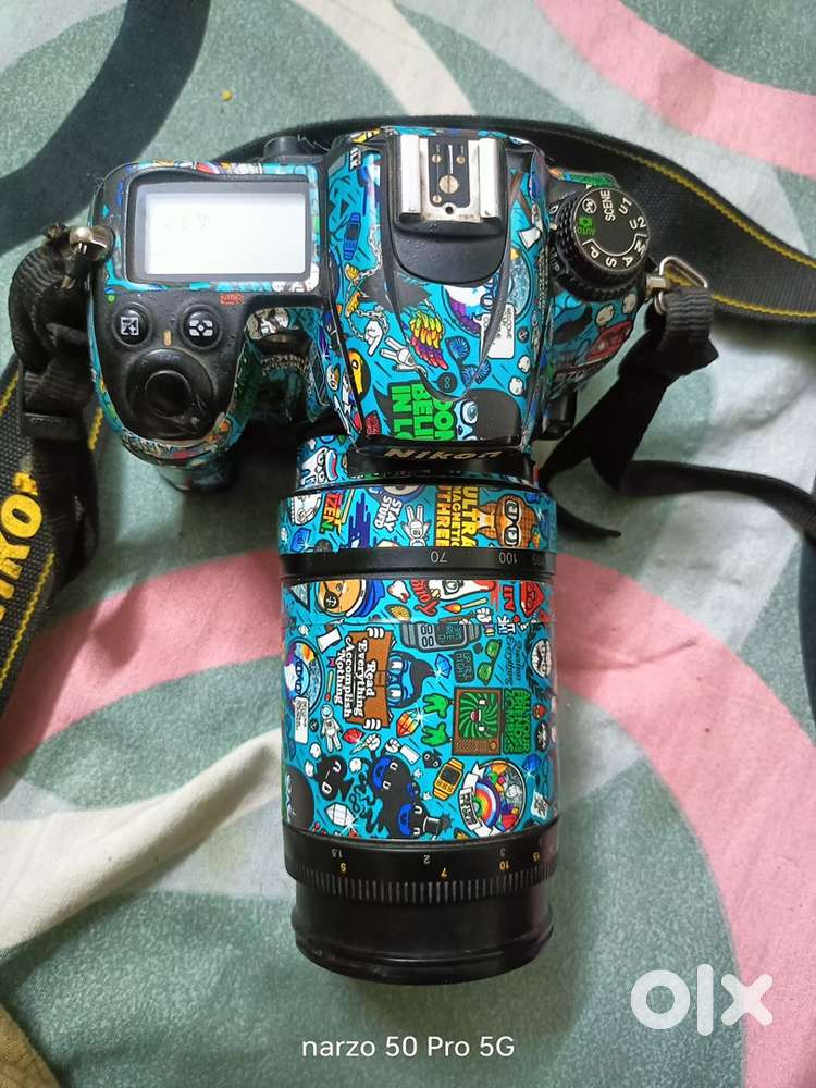 Nikon d 7000 with 70-300mm lens  dslr