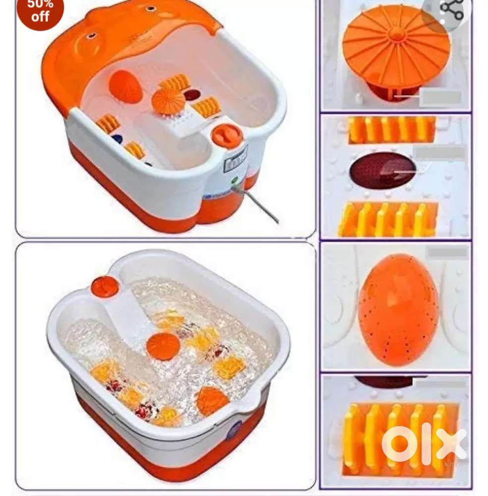 Urgently sale electric footh bath masager new