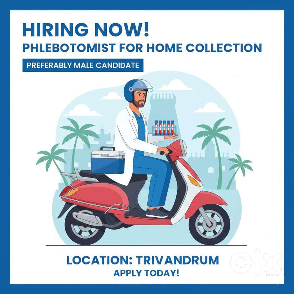 Phlebotomist - Preferably male candidate