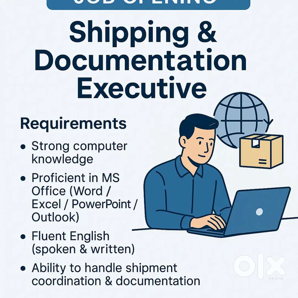 Back Office & Shipment Support Executive