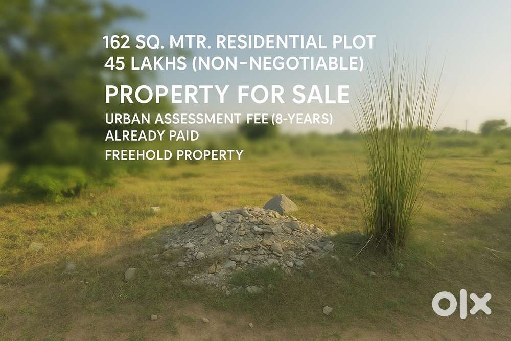 Anand Vihar JDA Plot (162 Sq. Mtr) in Jaipur