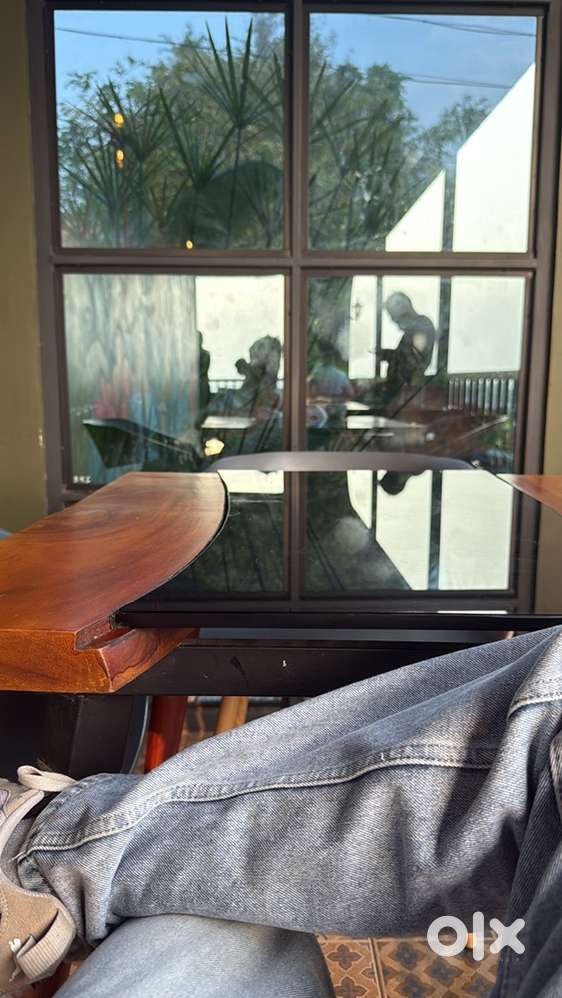 Burgur and variety dishes related to cafe