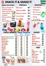 Exciting Opportunity to Start Snacks, Shakes and Bubble tea Business