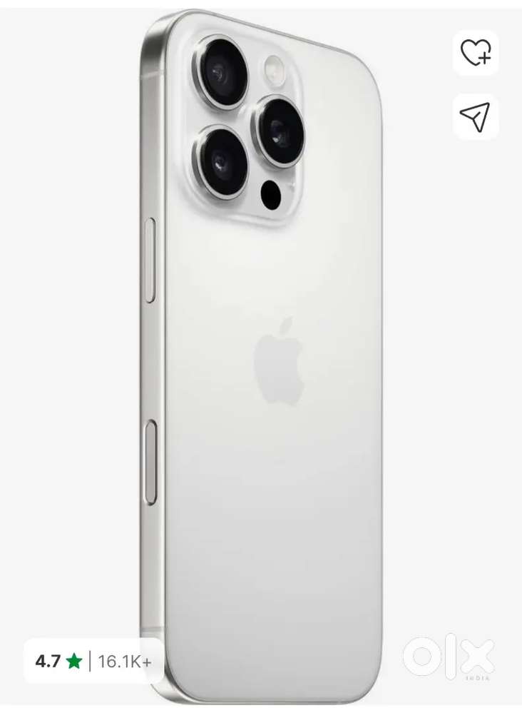 iPhone 16 Pro 128GB Seal Pack in White Titanium