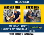 Washer man and pressman