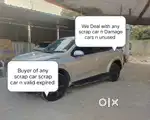 We Deal with any scrap car n Damage cars n valid expired cars