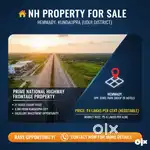 Highway Frontage Land – 27 Acres Near Kundapura City