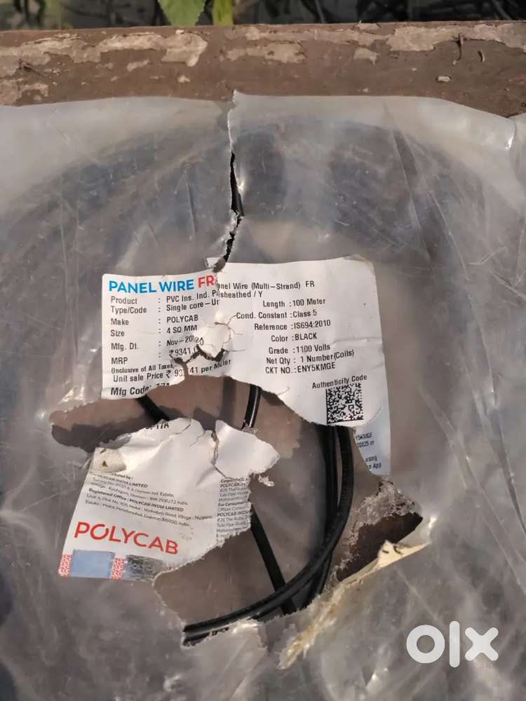 Panel wire FR multi strand