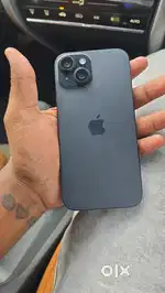 Iphone 15 256 bh-85% with box bill kit 6 mon shop warr with tem and po