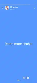 Room mate cahiye