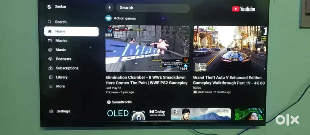 Me 43 inch 4k ultra qled google tv
