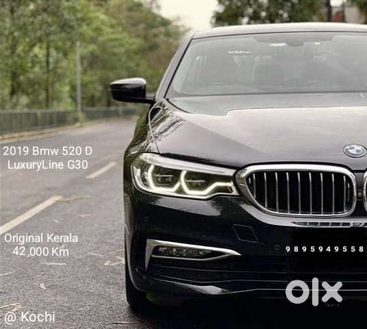 BMW 5 Series 2.0 520D Luxury Line, 2019, Diesel