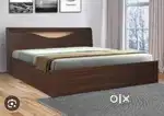 Today special buying new double bed with box -6500/-EMI bhi