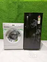 Super Saver Combo, Lg tromm washing machine & Lg black 5 stars Fridge