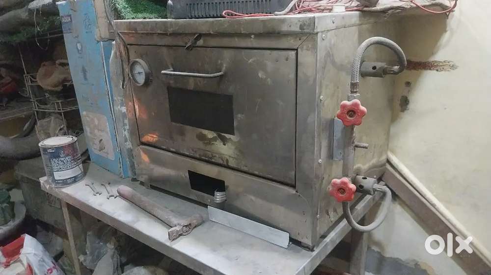 Pizza Gas Oven & counter Table