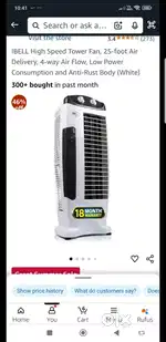 I bell Tower Fan Brand New With bill box and warranty