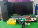Computer Lenovo Thinkcenter With 19 inch LED Monitor and keyboard Mous