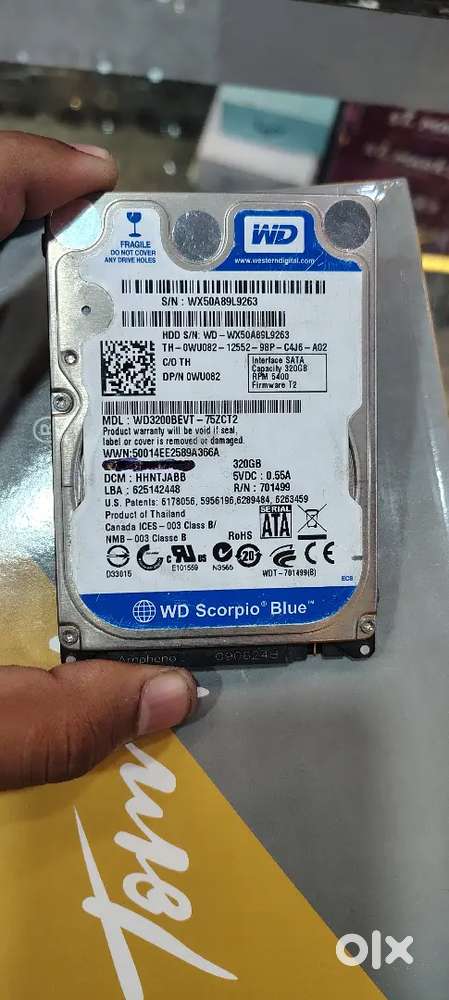 320gb Westerndigital harddrive with mint condition