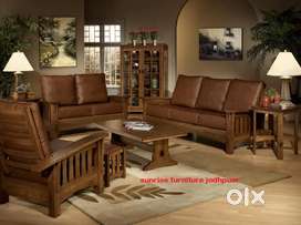 Brand new solid wooden 5 seater sofa set