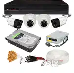 Cp plus 4 camera setup