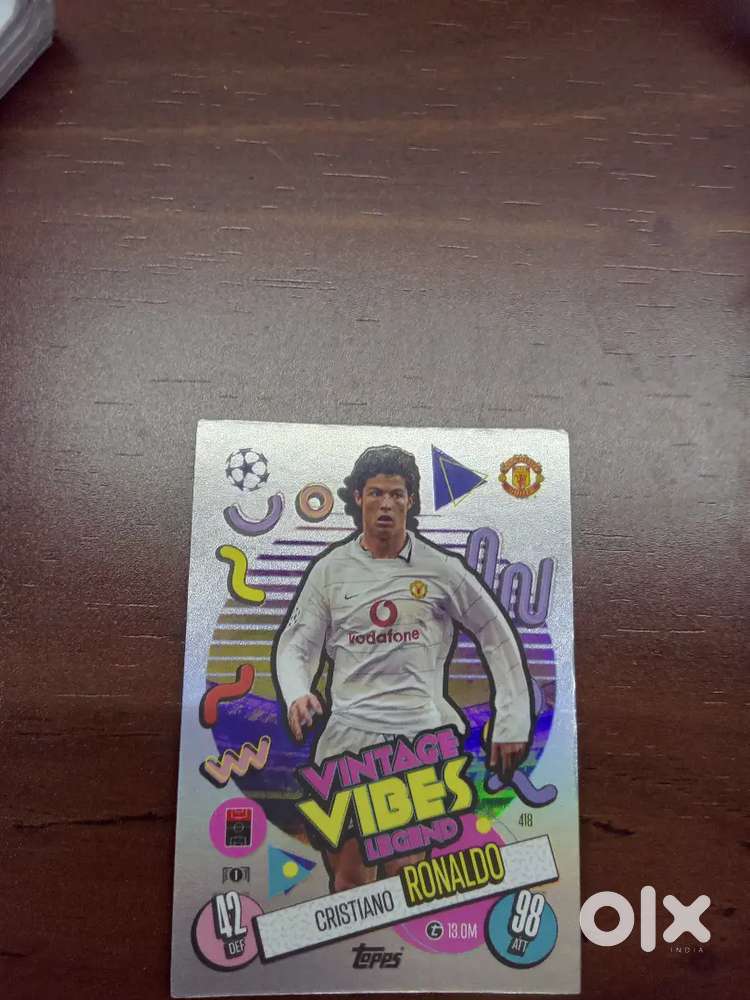 Cristiano Ronaldo
Football card