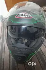 Urgent sale. Riders Helmet. SMK Twister with Sun Glass and Pin lock.