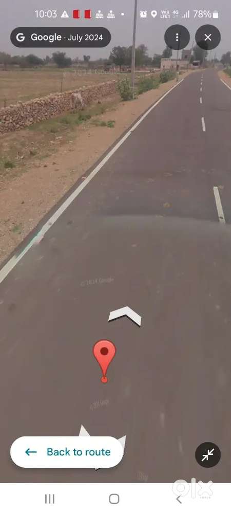 4.5 बीघा जमीन हे मैन रोड खींवसर लालाप, भट्टा या पेट्रोल पंप के लिए