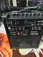 Portable Public Address System plus 2 microphones