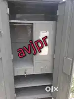 New full size iron almirah with glass door almari