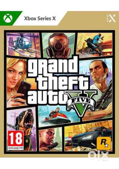 GTA 5 for Xbox Series X – Original Disc, Like New, Must Play!