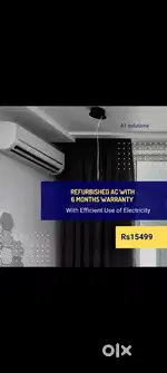 Second hand AC with warranty